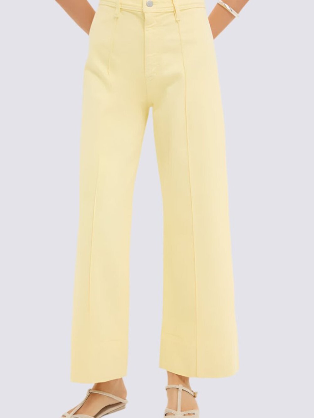 PISTOLA Penny High Rise Wide Leg - Buttercup Size 26 NWT D0050
